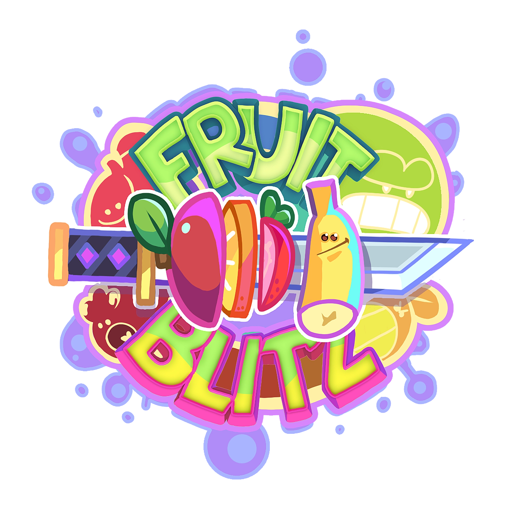Fruit Blitz: Slice Showdown! Logo
